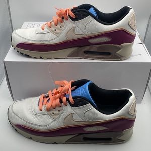 NIKE BY YOU Men’s White Multicolor Sneakers Size 11.5 (DJ3176-991)